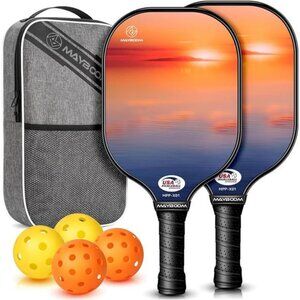 Pickleball Paddles Set of 2 or 4, USAPA Approved Pickleball Paddles Set